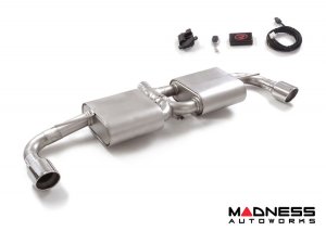 Alfa Romeo 4C Performance Exhaust - Ragazzon - Evo Line - Rear Section - Polished Tips - 102mm
